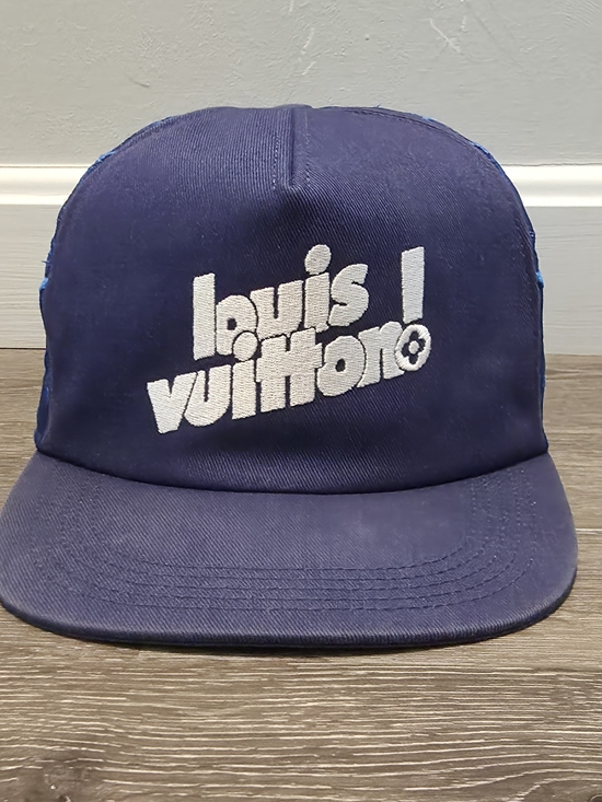 Louis Vuitton Other - Louis Vuitton Blue Monogram Logo Baseball Cap